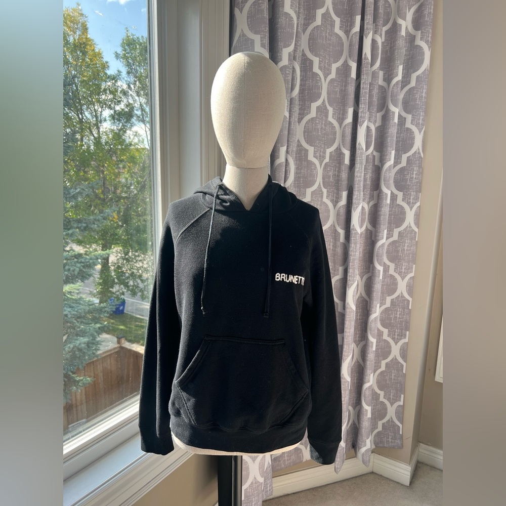 SOLD Black Brunette the Label Hoodie PTP 19-20